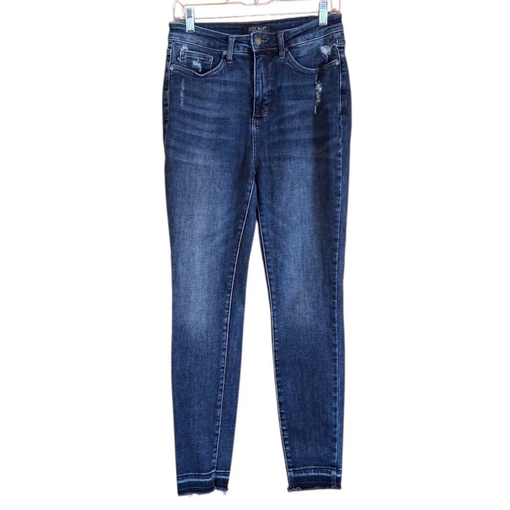 Judy Blue Distressed Skinny Jeans Size 29